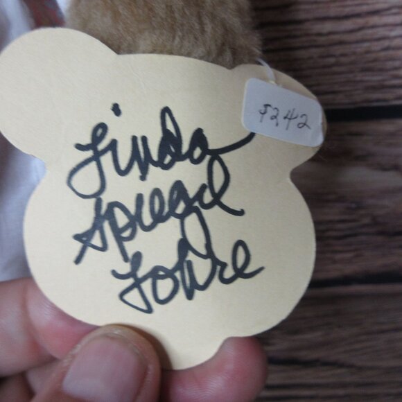 Bearly There Jointed Teddy Bear by Linda Spiegel To Market Mama Ida - 18" tall - Picture 7 of 10